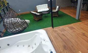 Imagem 4: Casa luxuosa para venda possui 160 metros quadrados com 3 quartos e suite