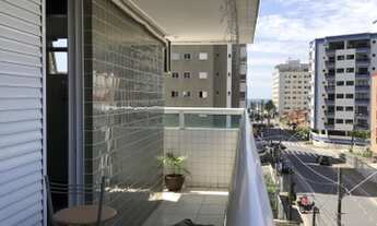 Imagem 4: Apartamento com 2 dormitórios sendo 1 suíte COM VISTA MAR na Mirim - Praia Grande - SP