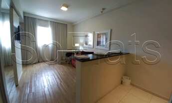 Imagem 5: Flat Condomínio Metrópolis para locação com 32m² contendo 1 dormitório e 1 vaga de garagem