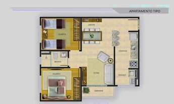 Imagem 4: Apartamento à venda 2 quartos no Bairro EUROPA