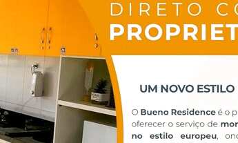 Imagem: Kitnet com mobília no final do setor Bueno