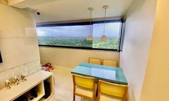 Imagem 4: Apartamento 2/4 com suíte, 70m2 no Edf Cidade de Itubera, com vista permanente pra reserva