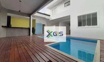 Imagem 2: Sobrado com 3 dormitórios para alugar, 262 m² por R$ 7.000/mês - Condomínio Ibiti Royal Pa