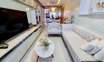 Imagem 2: Apartamento em andar ALTO com 03 quartos e TODO PROJETADO no bairro do Brisamar - Nascent