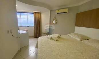 Imagem 2: Encantador apartamento no Res. La Rochelle com 2 quartos, mobiliado com vista para o mar d