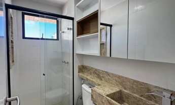 Imagem 6: Apartamento novo, no Tirol, com 2 quartos, 2 vagas de garagem e mobília