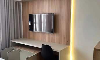 Imagem 2: Apartamento 01 quarto mobiliado vista privilegiada, infraestrutura completa. Ed. Elysia