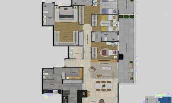 Imagem 3: Apartamento à venda, 4 quartos, 3 suítes, 4 vagas, Gutierrez - Belo Horizonte/MG