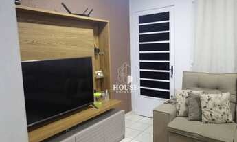 Imagem 4: Apartamento com 2 dormitórios para alugar, 48 m² por R$ 1.060,00/mês - Loteamento Linda Ch