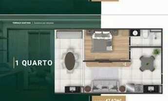 Imagem 4: IMPERDÍVEL! APTOS STUDIO, 1 E 2 QTS, COM INFRAESTRUTURA COMPLETA, PRÓXIMO A HARAS, E CTO D