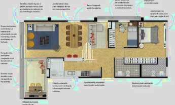 Imagem 6: COND COTOXÓ 85,00M² COM 2 DORMITORIOS, 1 SUÍTE, 2 BANHEIROS, 2 VAGAS DE GARAGEM EM PERDIZE