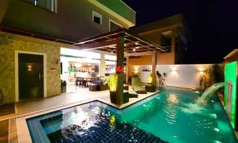 Imagem 7: Casa Duplex Mobiliada no Passaredo 4 Qts (2 Suites) + Escritorio Piscina c Cascata e Hidro