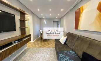 Imagem 5: Apartamento com 3 dormitórios para alugar, 75 m² por R$ 3.942,00/mês - Vila Augusta - Guar