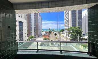 Imagem 6: 100m da praia!! Alugo exc Apt. com 3 suítes 2 vagas. Armários varanda nascente