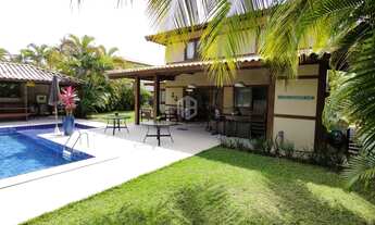 Imagem 2: PRAIA DO FORTE - Condomínio Casas de Praia do Forte. Casa com 5 suítes, piscina, quadra de