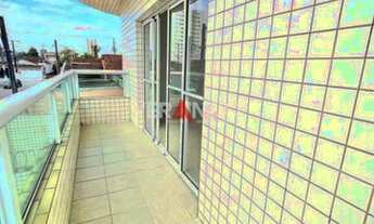 Imagem 3: Apartamento com 2 dormitórios para alugar, 110 m² - Vila Tupi - Praia Grande/SP