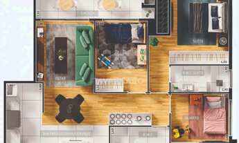 Imagem 2: Apartamento Padrão em Ponta Grossa