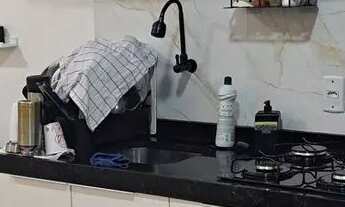 Imagem 2: Casa ( FORRADA) com garagem e 2 quartos no cristo Redentor