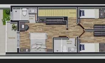 Imagem 3: CANOAS - Sobrado Padrão - Igara