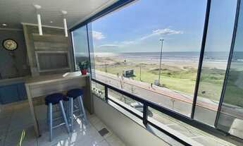 Imagem 7: Na beira mar de capão da canoa com vista panorâmica para o mar