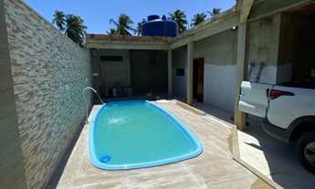 Imagem 3: Casa em construção na praia de Japaratinga