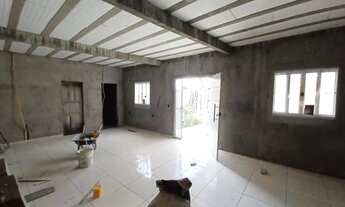 Imagem 4: Casa em fase de acabamento, colônia Antônio aleixo