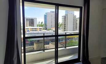 Imagem 2: Edifício TIME - Studio Master com varanda, mobiliado, 37,14m2 Porteira fechada