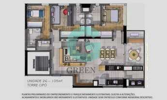 Imagem 2: Lindo Apartamento Novo e decorado a Venda no Brooklin! Excelente localização ao lado do Sh