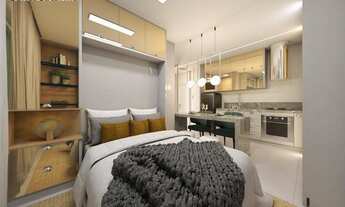 Imagem 4: Apartamento com 1 dormitório à venda, 24 m² por R$ 198.335,41 - Centro - Imbituba/SC