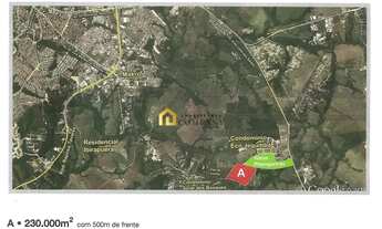 Imagem 4: Área para condomínio com mais de 226 mil m² tendo 500 metros de frente em CCR