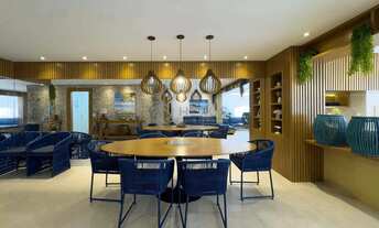 Imagem 2: Apartamento reformado com varanda gourmet e lazer na Praia das Pitangueiras, Guaruja