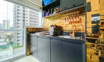 Imagem 4: Incrível stúdio com varanda gourmet