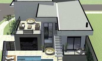 Imagem 2: Sobrado com 4 suítes à venda no St. Moritz - 5 no Swiss Park em Campinas