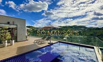 Imagem 3: Casa de 511m² e vista privilegiada à venda no condomínio Vale dos Cristais