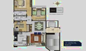 Imagem 2: Área privativa à venda, 3 quartos, 1 suíte, 2 vagas, Anchieta - Belo Horizonte/MG