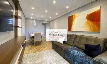 Imagem 4: Apartamento com 3 dormitórios para alugar, 75 m² por R$ 3.942,00/mês - Vila Augusta - Guar