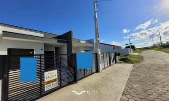 Imagem 2: Casa com 3 quartos, sendo um suíte, com 80,35m², à venda no bairro Itajuba-Barra Velha-SC