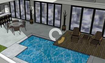 Imagem 5: Casa com 4 dormitórios à venda, 320 m² por R$ 3.200.000,00 - Alphaville Dom Pedro - Campin