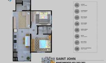 Imagem 5: JD724 - Apartamentos a 600 metros da Praia em Balneário Piçarras/SC