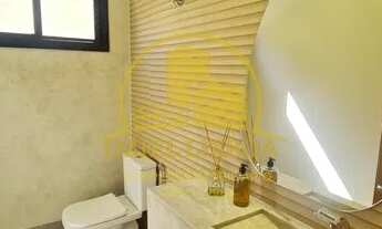 Imagem 3: CASA NOVA NA LAJE 4 SUÍTES PISCINA CHURRASQUEIRA SAUNA LOTE 800m² CONDOMÍNIO RUA 10 VICENT