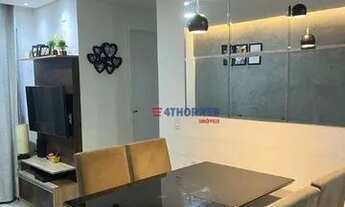 Imagem 7: Apartamento com 2 dormitórios para alugar, 47 m² por R$ 2.640,00/mês - Santa Maria - Osasc