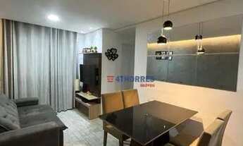 Imagem 2: Apartamento com 2 dormitórios para alugar, 47 m² por R$ 2.640,00/mês - Santa Maria - Osasc