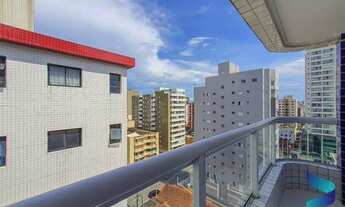 Imagem 3: Apartamento com 2 dormitórios à venda, 70 m² por R$ 480.000,00 - Canto do Forte - Praia Gr