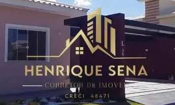 Imagem 3: VENDO Casa fino acabamento, piscina, churrasqueira, com 03 quartos, Condomínio Blue Garden