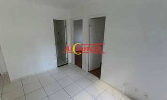 Imagem 3: Apartamento para alugar cm 2 quartos, 1 banheiro e 1 vaga- 49 m²- Vila Augusta - Guarulhos