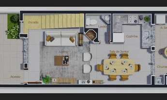 Imagem 2: CANOAS - Sobrado Padrão - Igara