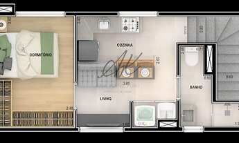 Imagem 6: Apartamento Studio , a venda ,18,35 m2 , por R$ 224.000,00