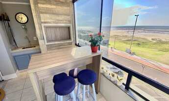 Imagem 4: Na beira mar de capão da canoa com vista panorâmica para o mar