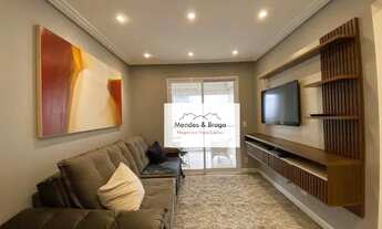 Imagem 2: Apartamento com 3 dormitórios para alugar, 75 m² por R$ 3.942,00/mês - Vila Augusta - Guar