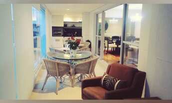 Imagem 3: Apartamento mobiliado para aluguel e venda com 243 m² com 3 suítes, 3 vagas - Alphaville c